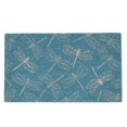 thumbnail image 1 of Abbott Paillasson en Fibre de Coco Durable, Tapis de Bienvenue Coloré, Décor d'Entrée Résistant aux Intempéries, 18x30 Pouces, Libellule Argentée, 1 of 2