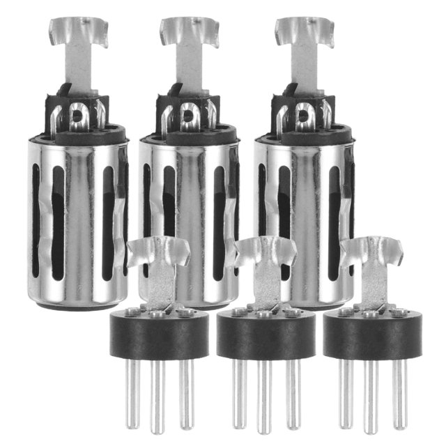 USHOBE 6Ud Adaptadores Xlr Macho A Para Micrófono Compatibles Con Mezcladores Y Amplificadores