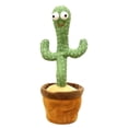 thumbnail image 1 of Cactus bailarín, juguete de cactus parlante, juguete que imita el cactus bailarín que repite lo que dices, juguete electrónico de cactus que canta y baila XFH, 1 of 5