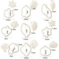 thumbnail image 6 of Cookie Cutters Autumn Leaves Cutters Mould Maple Leaves Baking Pie Crust Fondant Stampers for Thanksgiving Christmas Autumn Biscuits Baking Decoration DIY Tools, 6 of 7