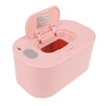 thumbnail image 4 of Dispensador de toallitas húmedas Nikou Calentador de toallitas USB temperatura constante color rosa, 4 of 15