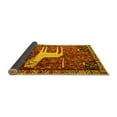 thumbnail image 2 of Ahgly Company Indoor Rectangle Animal Yellow Traditional Area Rugs, 2' x 4', 2 of 4