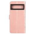 thumbnail image 5 of Designed for Google Pixel 9 / 9 Pro Case, Wrist Strap Flip Kickstand PU Leather Wallet Case Cash Card Slots Holder, Protective Shockproof Pattern Women Cover for Google Pixel 9 / 9 Pro, Rosegold, 5 of 7