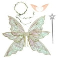 thumbnail image 3 of Conjunto de disfraz de Hada con alas de mariposa Strade Fareast Limited para juegos de rol, 3 of 8