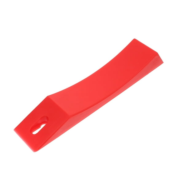 HEALEEP 1Pc Red Silicone Barbell Plate Pad For Weight Lifting Accessories Deadlift Drop Pads 9X1.8X1.2In
