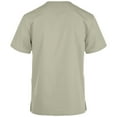 thumbnail image 2 of Panda Uniform by HeedFit Women’s V-Neck Scrub Top, Two Patch Pockets, 2XL, Khaki, 2 of 4