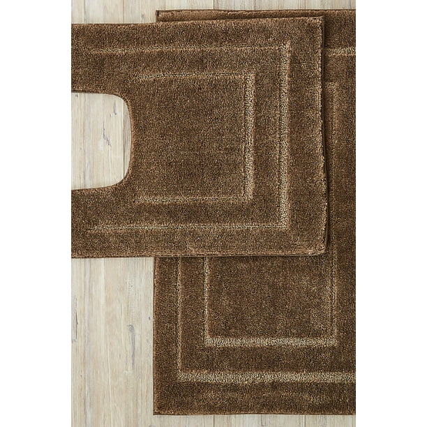 Mohawk Home Bay Bath Rug Mushroom Set (Set Contains 20x34 and 20x24