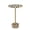 Dark Brown/White, variant on JONATHAN Y Calix 23.5" Contemporary Minimalist Metal/Cork Round End Table, Light Brown/Black