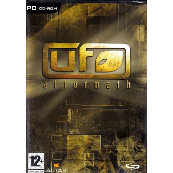 UFO Aftermath PC CDRom - A Combination of a Small Squad Tactical Combat and a Global Strategy Game
