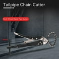 thumbnail image 5 of Chain Exhaust Tube Pipe Cutter Multi Wheel Blade Tail Pipe Cutter Chain Cutter Automotive Exhaust and Tailpipe Chain Cutter Tool,1 x Chain pipe cutter Tool, 5 of 5