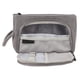 thumbnail image 5 of Bolsa de cosméticos de pana de gran capacidad, portátil, multifuncional, para mujeres y niñas, color gris, 5 of 14