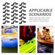 thumbnail image 3 of PTOOTP 20Ud Kit De Para Kayak Ojales De Negro Para Organizar Equipos Con Tornillos, 3 of 8