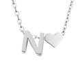 thumbnail image 1 of Collar de viento de amor tridimensional DIY, collar con nombre personalizado, cadena de clavícula Joker femenina, 1 of 6