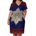 thumbnail image 2 of Vestido holgado con bolsillo para mujer ropa de dama de honor vestido de cóctel King Charles I de Inglaterra, 2 of 6