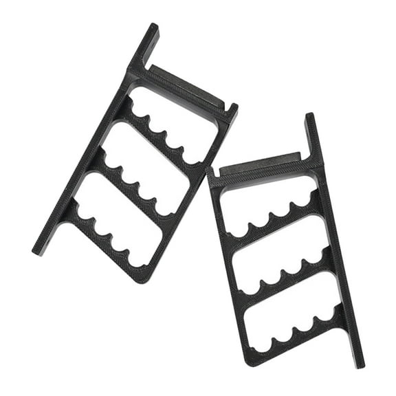 Hemoton 2pcs Wall Mounted Bow Rack Archery Display Brackets For Bows And Arrows Secure Storage Quick Setup For Training Rooms Sports Shop