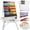 White, variant on Best Choice Products Art Easel for Painting, Portable Adjustable Tripod with 32-Piece Art Set - White