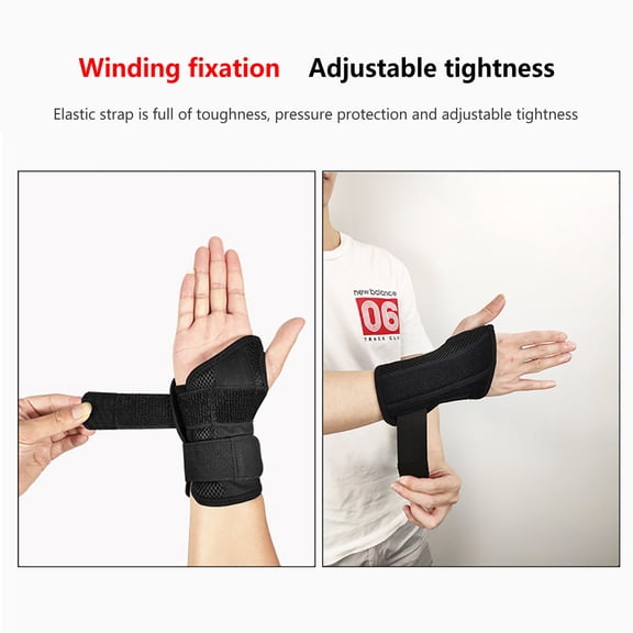 Adjustable Wrist Support Brace with Removable Shoulder Strap for Carpal Tunnel Tendinitis Arthritis Pain Relief Stabilizer Splint