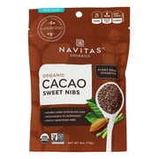 Navitas Naturals Organic Raw Cacao Sweet Nibs, 4 Oz, 1 Count