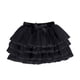 thumbnail image 2 of Falda de niña de color liso de malla con cintura elástica y lazo para deportes de ocio, falda de poliéster para niña, 2 of 6