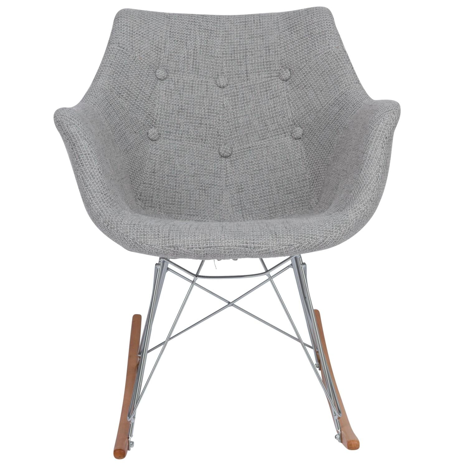 Rocking Chair - African Artistry Fabric Chair - Nursery & Kids Room Decor - Comfortable Seating