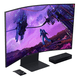 thumbnail image 3 of Monitor Gamer Smart Tv Curvo Samsung Odyssey Ark Mini Led 4k, 3 of 4