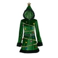 thumbnail image 2 of Musuos Christmas Women Playing Dress Christmas Tree Green Dress A-line Skirt 2021 New Year Costume, 2 of 5