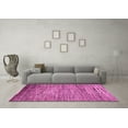 thumbnail image 3 of Ahgly Company Indoor Square Abstract Pink Modern Area Rugs, 8' Square, 3 of 4