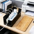 thumbnail image 3 of Management For Desk Small Size Cord Organizer With Base Wire For Home Desktop Small Space Storage Storage College Dorm Sign Storage Container Organizers And Storage for Closet Baby Storage Organizer, 3 of 4