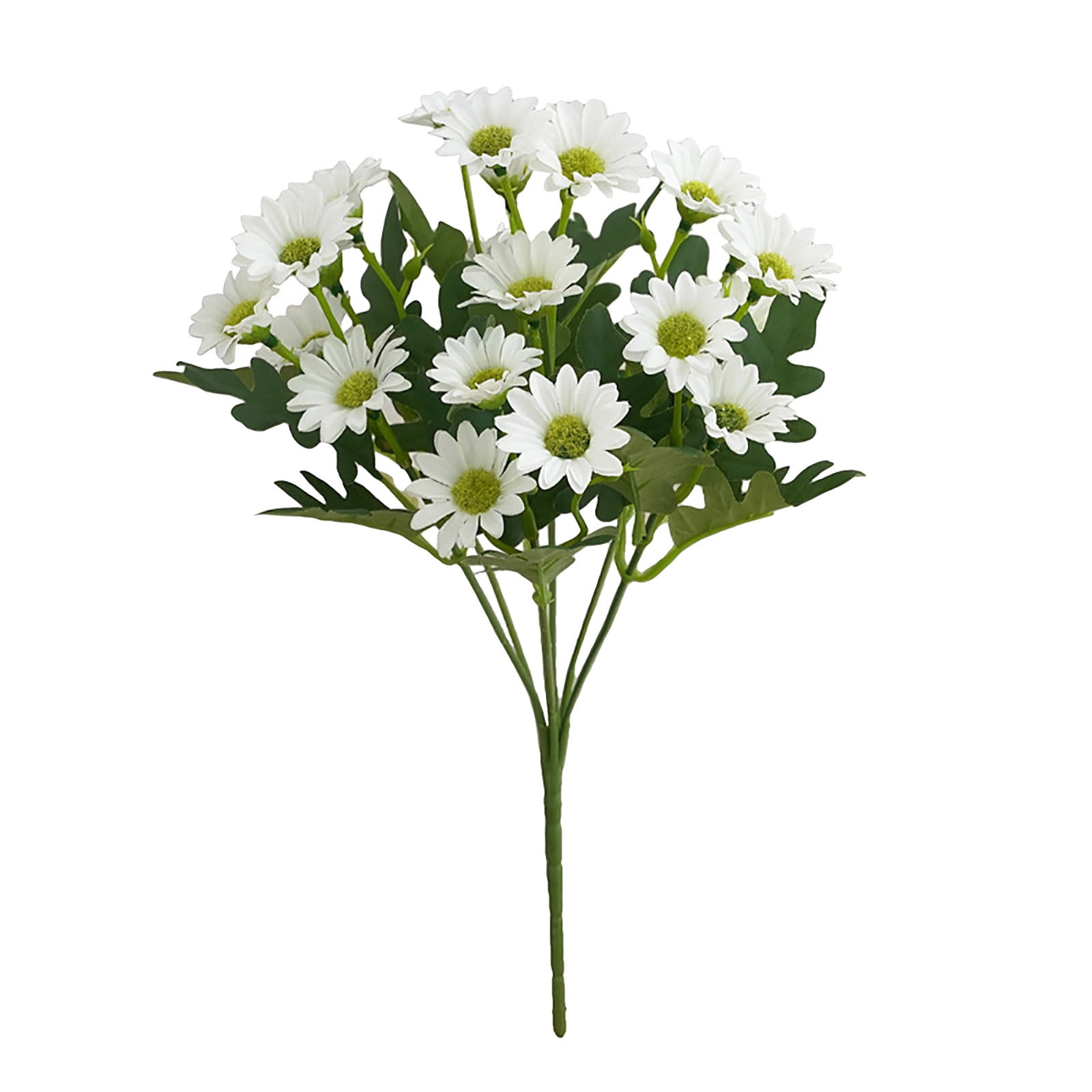6PCS Sunflower & Daisy Bouquet - Realistic Silk Artificial Flowers for Wedding, Home Decor, Outdoor Spring Decoration, Party Centerpieces, Porch, Patio & Table Arrangements