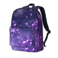 thumbnail image 2 of Goofa Purple Bubble Abstract Art Printed Backpack,Laptop Backpack,Durable Anti-Theft Travel Work Backpack,Water-resistant Backpack, 2 of 9