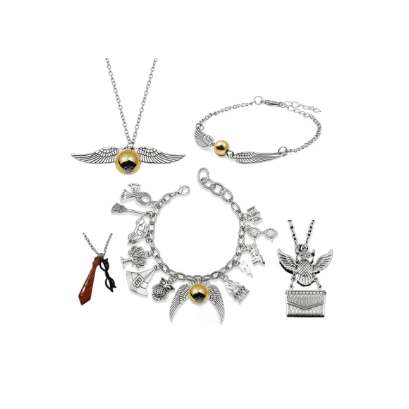 Juego De De Joyas De Harry Potter Collar+pulsera