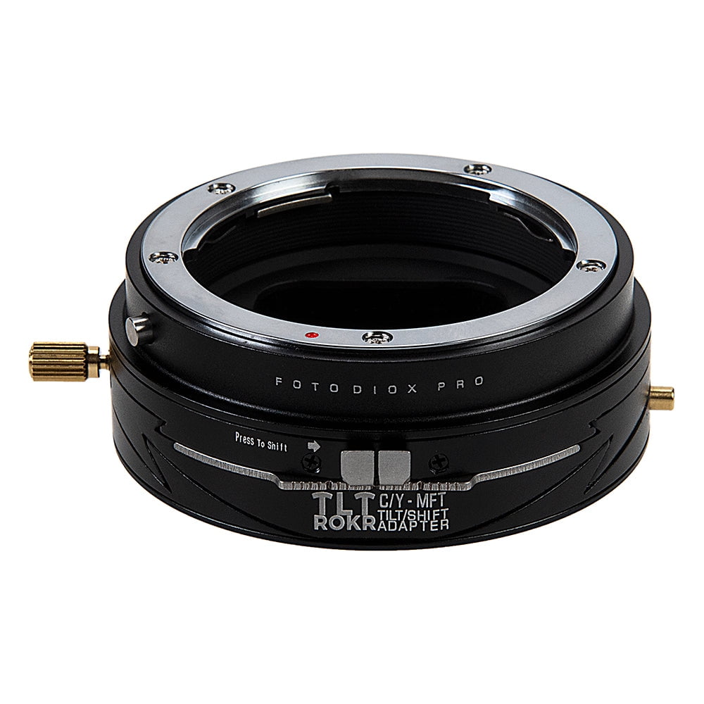 Adattatore Tilt/Shift Fotodiox Pro TLT ROKR Per Obiettivi Minolta Rokkor SR/MD/MC Su Mirrorless Micro Quattro Terzi (MFT)