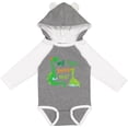 thumbnail image 3 of Inktastic My Yaya Loves Me Grandson Dinosaur Boys Long Sleeve Baby Bodysuit, 3 of 5