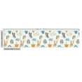 thumbnail image 3 of Ambesonne Cartoon Fabric by the Yard Upholstery, Animals Kitten Puppy Art, 5 Yards, Multicolor, 3 of 5