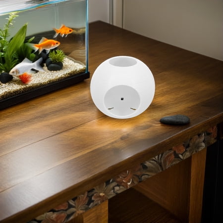 LOLIPPYY Betta Fish Tank Cave Hideout with Matte Finish Plastic Aquarium Decor for Stress Reduction