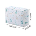 thumbnail image 3 of Sac de Rangement pour Couette, Boîte de Tri pour Garde-Robe, Grande Capacité, Fermeture Éclair, Design Portable, pour Maison Voyage, Sac de Rangement pour Couette, Boîte de Tri pour Garde-Robe, Pliable, Durable, Tissu, 3 of 9