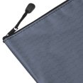 thumbnail image 4 of Uxcell A6 Document Pocket Storage Pouch Waterproof Zipper File Bags, Gray 5 Pack, 4 of 6