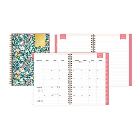 Blue Sky 5.875" x 8.625" Wkly/Mthly Planner Notes, January 2020-December 2020