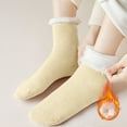 thumbnail image 2 of Generic Autumn And Winter Thick Socks With Plush And Thickened Women's Warm And Thick Coral Velvet Socks Soft Thermal Indoor Socks For Women, 2 of 9
