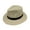Beige, variant on Womens Mens Western Cowboy Hats BWASD Classic Wide Brim Solid Color Straw Weave Panama Hat Sunscreen Sun Jazz Hat for Vacation, Travel, Outdoor Brown