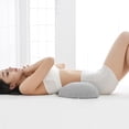 thumbnail image 3 of Almohada de apoyo lumbar para cama, almohada lumbar para dormir, almohada lumbar para aliviar el dolor de espalda, almohada para dormir, espuma viscoelástica, 3 of 5