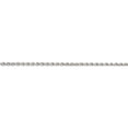 thumbnail image 3 of Sterling Silver Rhodium-Plated 1.95mm Cable Chain (24 X 1.95) Made In India qcl050r-24, 3 of 5