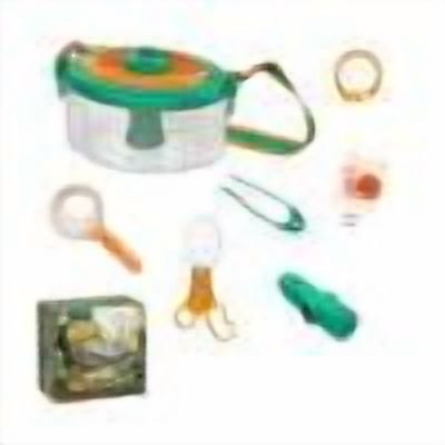 Plastic Insect Observation Kit for Children, Multi-Functional Bug Catcher with Magnifier, Classification Grids, Science Experiment Tools, Outdoor Exploration Gift, Durable Learning Toy