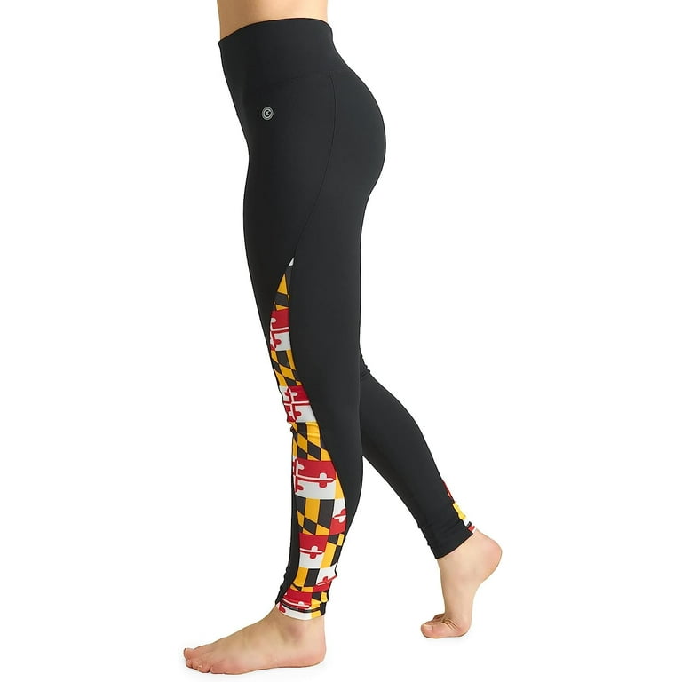 Covalent Activewear Maryland Flag Souvenir Gift Leggings – Dance or  Everyday!