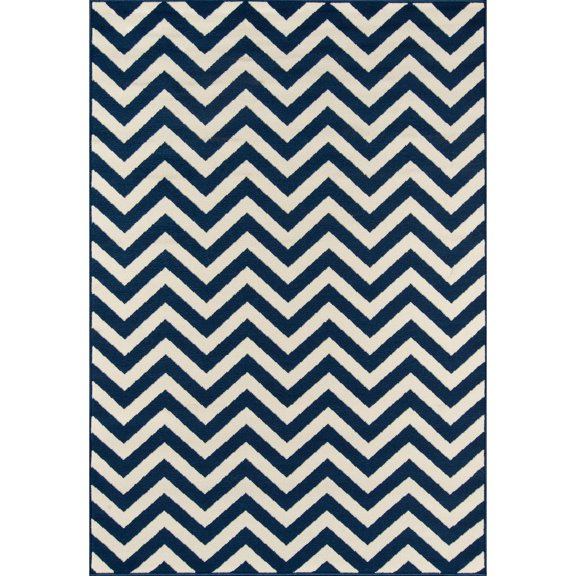Momeni Baja 8'6" X 13' Transitional Rug in Navy