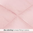 thumbnail image 4 of Southshore Fine Living, Inc. Twin Comforters, Down Alternative Pink Comforter, Pastel Pink, 4 of 9