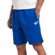 Reebok Men Regular fit Sweat Shorts Fleece Shorts XXL / 9 Blue Solid