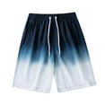 thumbnail image 3 of Men's Shorts - Men's Flat Front Short Running Shorts Summer Beach Shorts Gym Shorts Men's Shorts Casual Summer Shorts Casual Short Pants Gym Shorts, 3 of 8