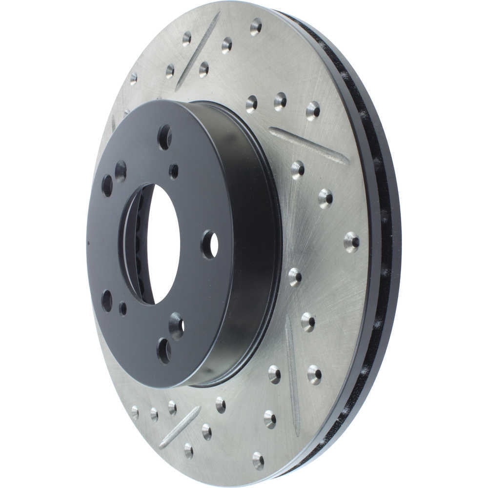 StopTech 02-06 Acura RSX Slotted & Drilled Right Front Rotor Fits select: 2006-2009 HONDA CIVIC LX, 2010-2011 HONDA CIVIC VP