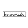 thumbnail image 2 of Happiness is Homemade Novelty Decor, Metal Wall Sign - 4x18 Inches, 2 of 4